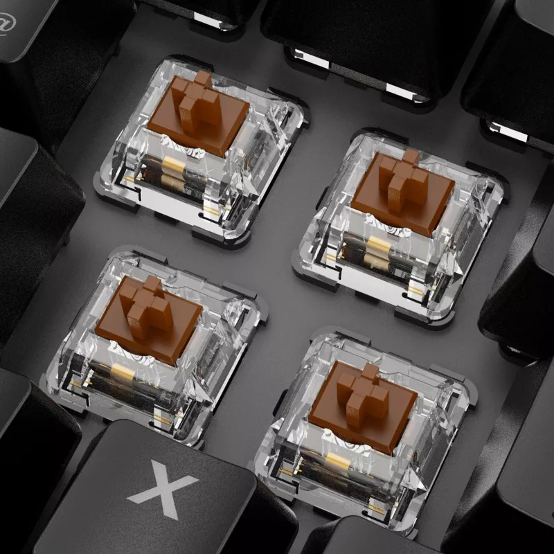 Mechaninė klaviatūra Sharkoon SKILLER SGK20 Brown
