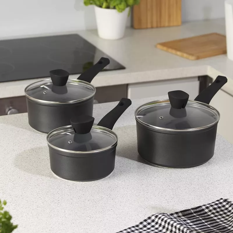 Puodų rinkinys Russell Hobbs RH01706EU, 3 vnt., perlamutrinė apdaila