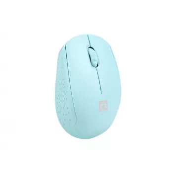 Belaidė ambidekstrinė pelė NATEC STORK – Bluetooth + USB Type-A, 1600 DPI, 3 mygtukai, šviesiai mėlyna
