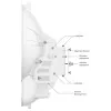 Ubiquiti AirFiber AF-24HD, 2 Gbps+ magistralė, 24 GHz (kaina už vienetą)