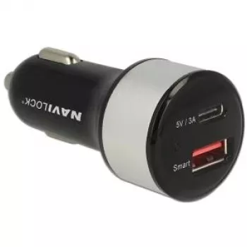 Automobilinis įkroviklis Navilock 62782 Universal Black DC Auto