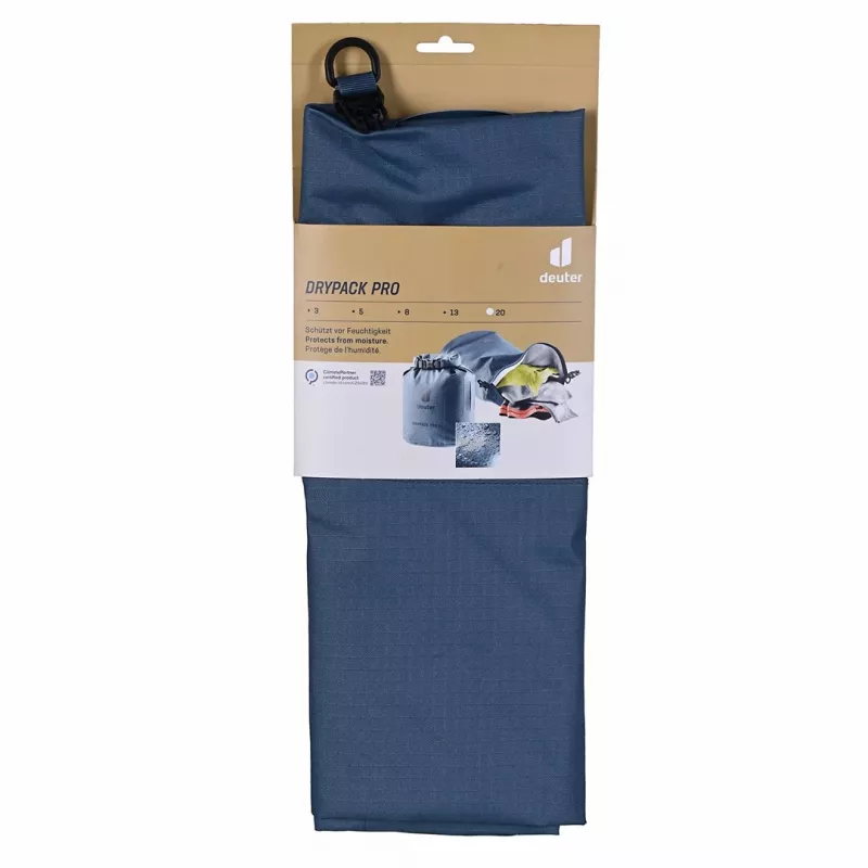 Vandeniui atsparus krepšys DEUTER Drypack Pro 20 — 20 l talpa, užsukamas viršus, suvirintos siūlės