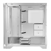 PC korpusas MODECOM VOLCANO EXPANSE S MIDI bokštas – baltas, microATX, grūdintas stiklas, USB-C, palaiko GPU iki 430 mm
