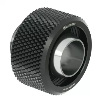 Barrow kompresinė jungtis – 16/10 mm, juoda