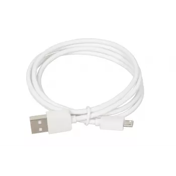 Maitinimo blokas iBOX C-41 USB 2.4A, 1 USB prievadas, microUSB laidas, Baltas