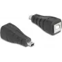 DeLOCK 67200 Mini USB į USB Type-B adapteris (juodas)