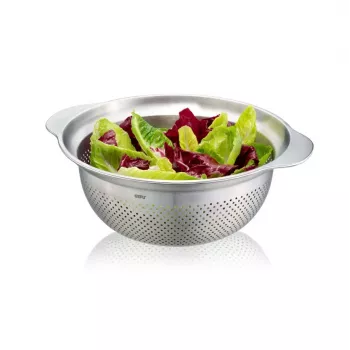 Rankinė virtuvės sietynė PREMIO G-28132, 27 cm nerūdijančio plieno tinklelis, GEFU