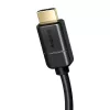 Baseus 2x HDMI 2.0 laidas 4K 30Hz, 3D, HDR, 18Gbps, 8m (juodas)