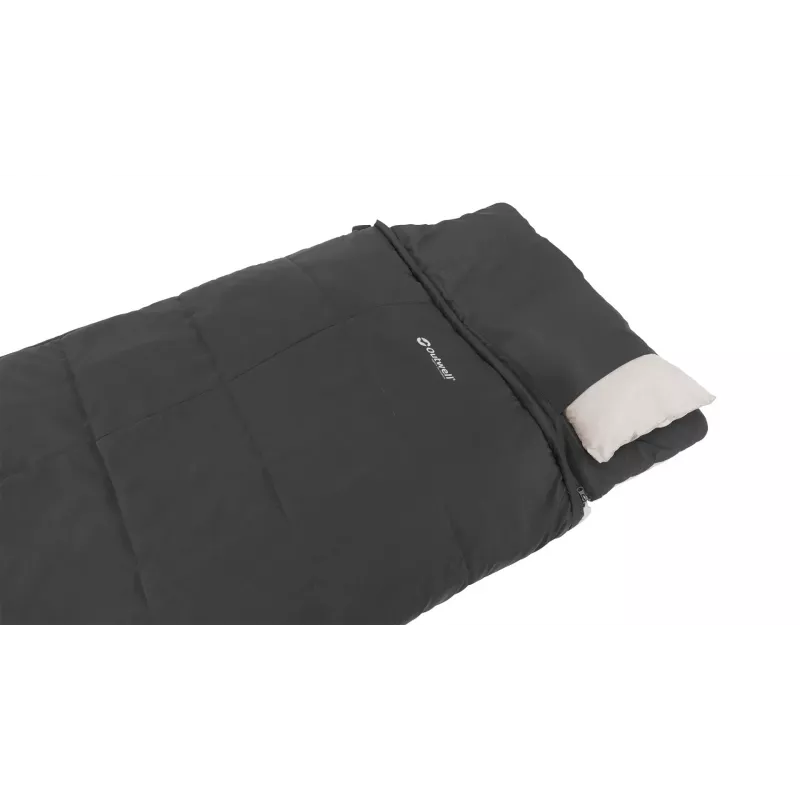 Miegmaišis Outwell Contour Prime Adult stačiakampis 850×2200 mm poliesteris tamsiai pilkas