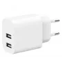Gembird TA-UC-2A12-01 2 USB įkroviklis 2.4A 24W baltas