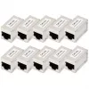 Digitus CAT 6A ekranuotos modulinės movos RJ-45 su auksuotais kontaktais, 10 vnt.