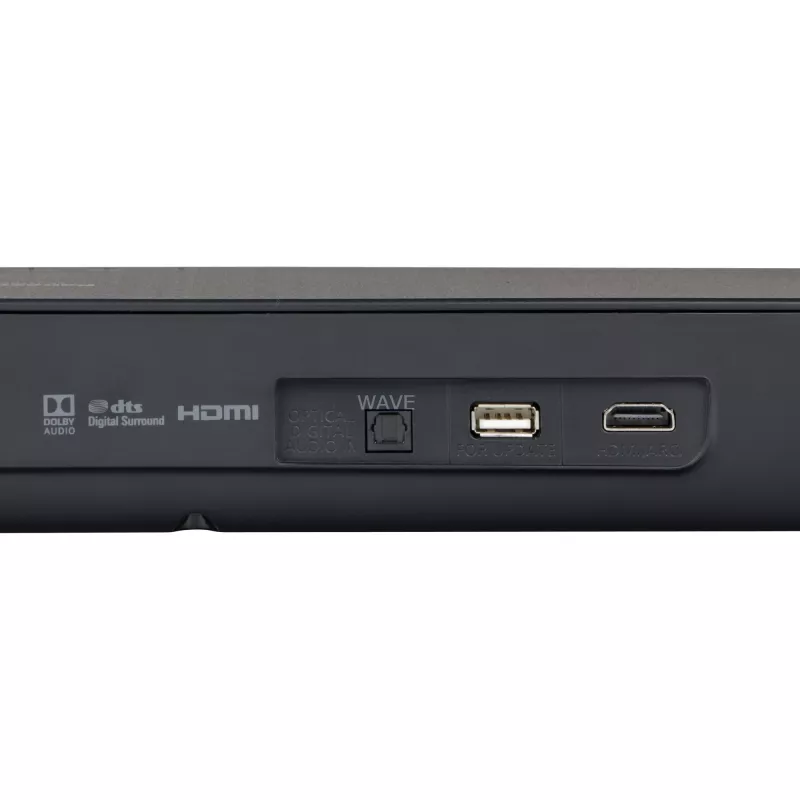 Panasonic SC-HTB200EGK garso juosta, juoda, bassreflex, Bluetooth, HDMI
