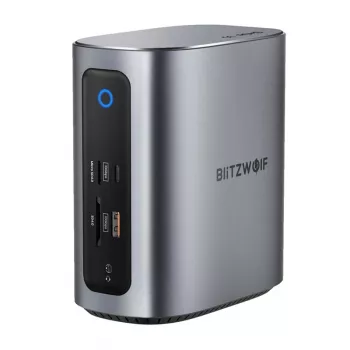 Dokavimo stotelė BlitzWolf BW-TH15 17in1 — 2x HDMI, DisplayPort, 4x USB-C