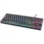 GAMIAC TKL90G žaidimų klaviatūra, Kailh Red pilka