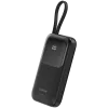 OnPower 101 įmontuotu kabeliu 10000 mAh PD22.5W juoda