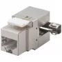 Wentronic Goobay CAT 6 KeyStone RJ45 lizdas, STP ekranuotas, 250 MHz - LSA jungtis, 90° kampinis išėjimas (95901)