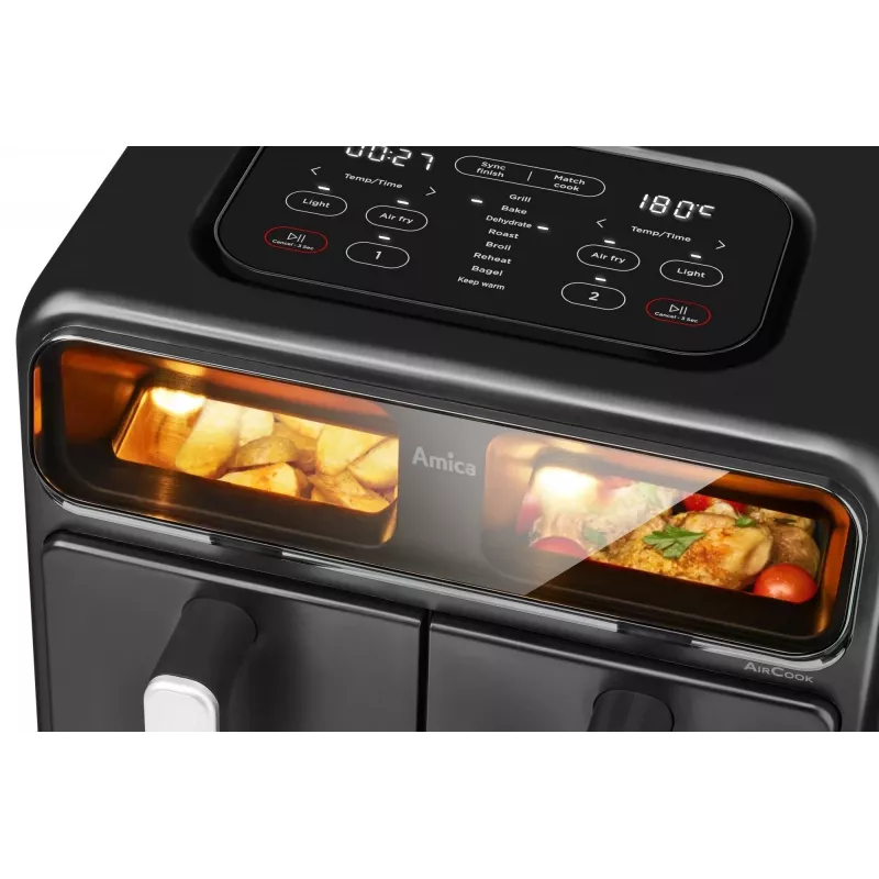Kepimo krosnelė AMICA AFM7020 Juoda — 700W, 3,5L
