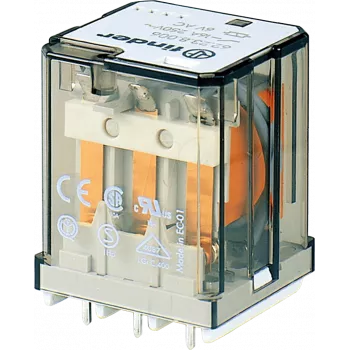 FINDER FIN 62.23.9 24V1 - PCB relė, 3 CO, 16 A, AgSnO2, 24 V DC