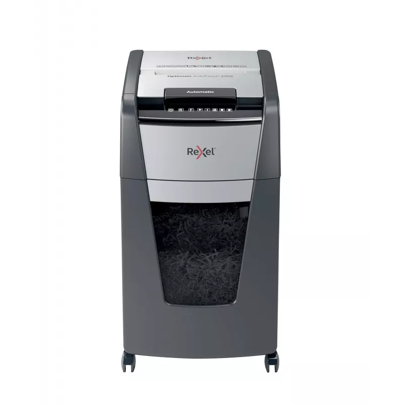 Rexel Optimum AutoFeed+ 225X automatinis skersinis popieriaus smulkintuvas P4