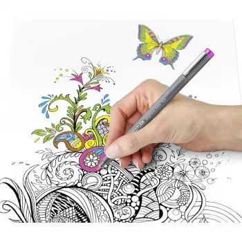 Finelaineris Staedtler pigment liner 308 mėlyna 1 vnt.