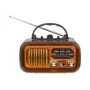 Nešiojamas analoginis AM/FM radijas RA16 su saulės baterija