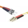 Tecline exertis Connect šviesolaidinis šuoliukas ST (vyriškas) į LC (vyriškas) 20 m 50/125 µm OM2 oranžinis (85420)