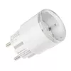 Išmaniųjų kištukinių lizdų rinkinys Shelly Plug S MTR Gen3 – 5 vnt., 12A, baltas