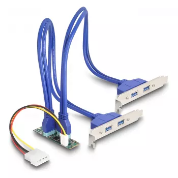 DeLOCK 61066 vidinis USB 3.2 Gen 1 adapteris M.2 (vyriškas) juodas
