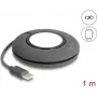 Įkrovimo stovelis DeLOCK 83019 Smart Wearable Accessories pilkai baltas silikonas