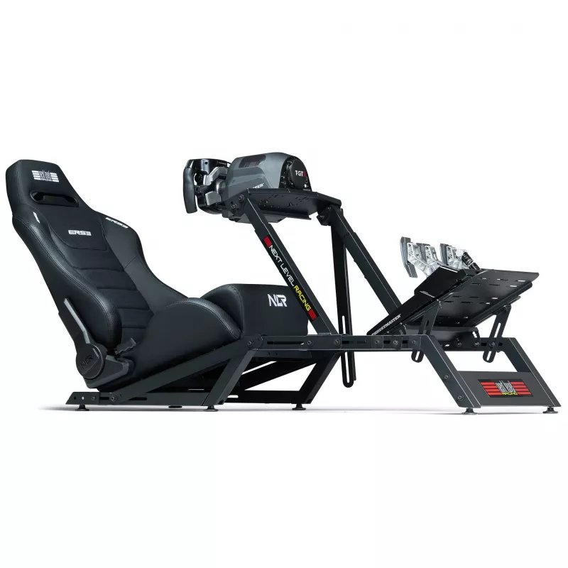 Lenktyninė kėdė su atlošo reguliavimu Next Level Racing ERS3 Elite Premium – juoda PU oda