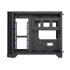 Gamemax HYPE-M BK korpusas | Juodas | Micro-ATX | Be maitinimo šaltinio