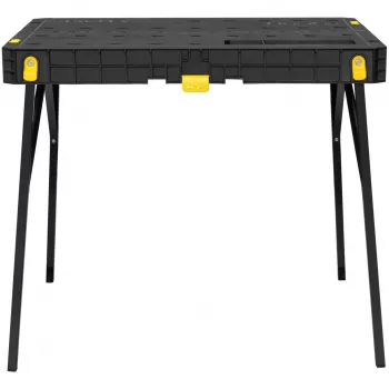 Sulankstomas darbo stalas Stanley STST83492-1 juodas, 320 kg apkrova, 850 mm plotis