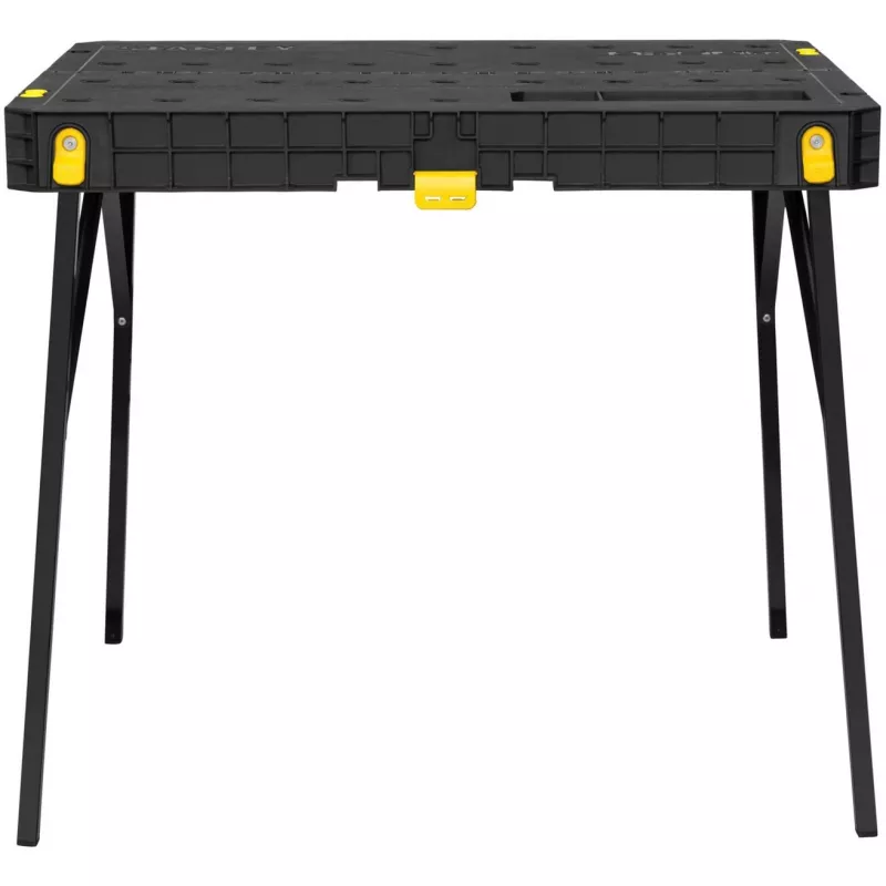 Sulankstomas darbo stalas Stanley STST83492-1 juodas, 320 kg apkrova, 850 mm plotis