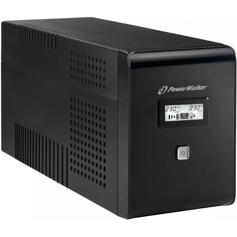 PowerWalker VI 2000 LCD 2 kVA 1200 W 2 kištukiniai lizdai