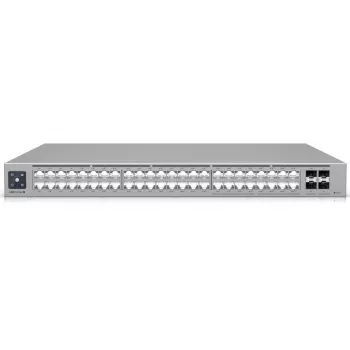 Ubiquiti USW-Pro-Max-48-PoE jungiklis su Etherlighting, 16x RJ45 2.5 Gbps, 32x RJ45 1000 Mbps, 4x SFP+, L3, 720W PoE