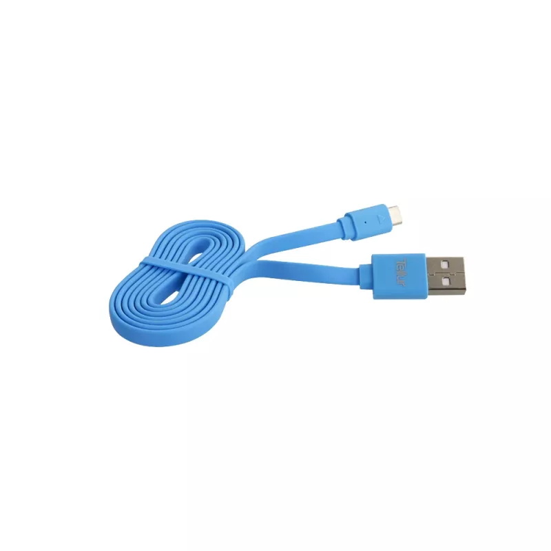 USB kabelis Tellur TLL155011 1 m USB A Micro-USB A mėlynas