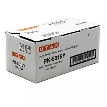 Utax 1T02R7AUT0/PK-5015Y Tonerio rinkinys geltonas, 3000 puslapių ISO/IEC 19752