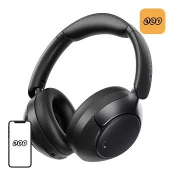 QCY H3 Pro belaidės ausinės su ANC (juodos)
