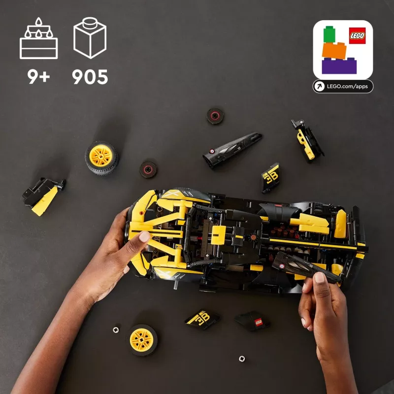 LEGO Technic: Bugatti Bolide automobilio modelio konstravimo rinkinys (42151)