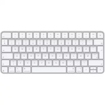 Apple Magic Keyboard Universal USB + Bluetooth QZERTY Danų Baltas