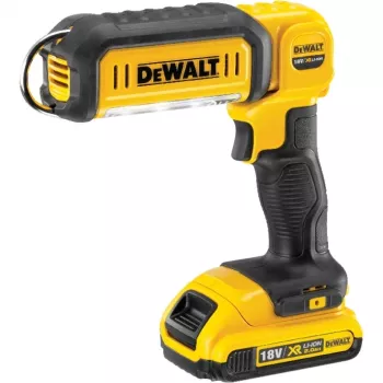 Dewalt 18V XR belaidis rankinis LED darbo žibintas – be akumuliatoriaus