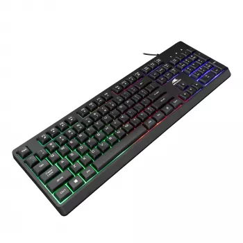 Klaviatūra Baracuda Starfish Black US išdėstymas STARFISH – kompaktiška, juoda