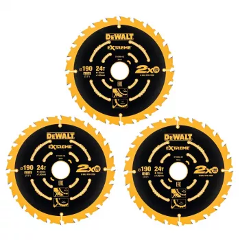 Pjūklo diskas medienai DeWALT DT10399-QZ 190 mm 24 dantys
