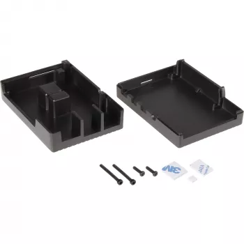 Aliumininis korpusas Raspberry Pi 4 B (juodas matinis)
