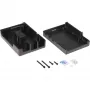 Aliumininis korpusas Raspberry Pi 4 B (juodas matinis)