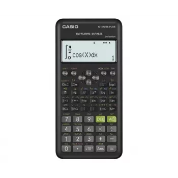 CASIO mokslinis skaičiuotuvas FX-570ESPLUS-2-B, 417 funkcijų, 77x162 mm, juodas