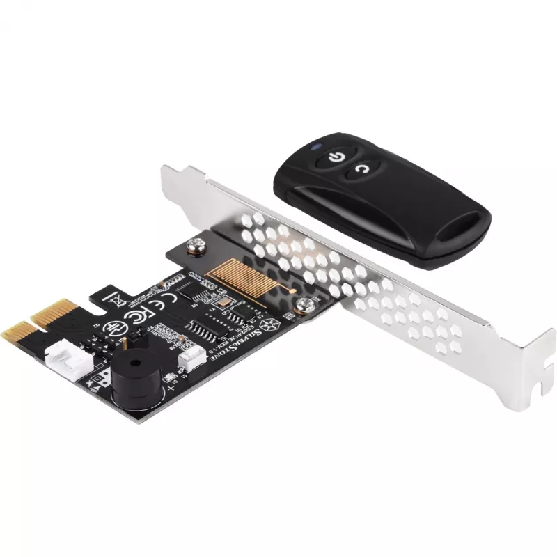 SilverStone SST-ES02-PCIe – nuotolinio valdymo pultelis kompiuterio įjungimui/išjungimui