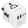 CANYON kelioninis adapteris OnTour 70 EU/UK/US/AUS 70W baltas