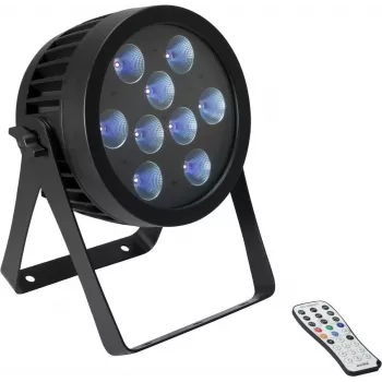 LED prožektorius EUROLITE PAR 9 UV 9x3W – UV PAR šviestuvas scenai ir klubams