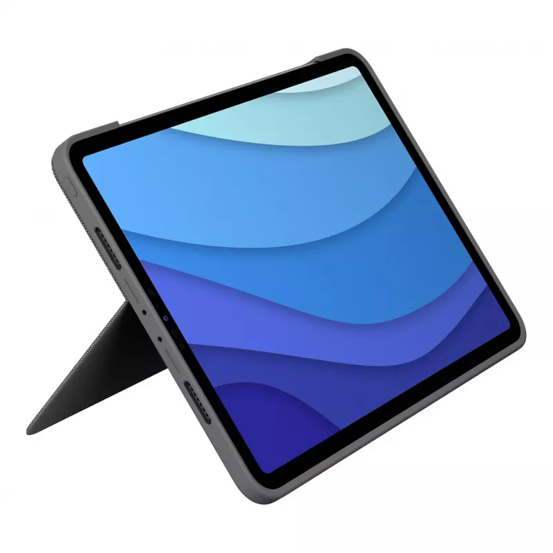 Logitech Combo Touch iPad Pro 11 colių 1–4 kartos, Šiaurės šalių QWERTY išdėstymas su jutikliniu kilimėliu
